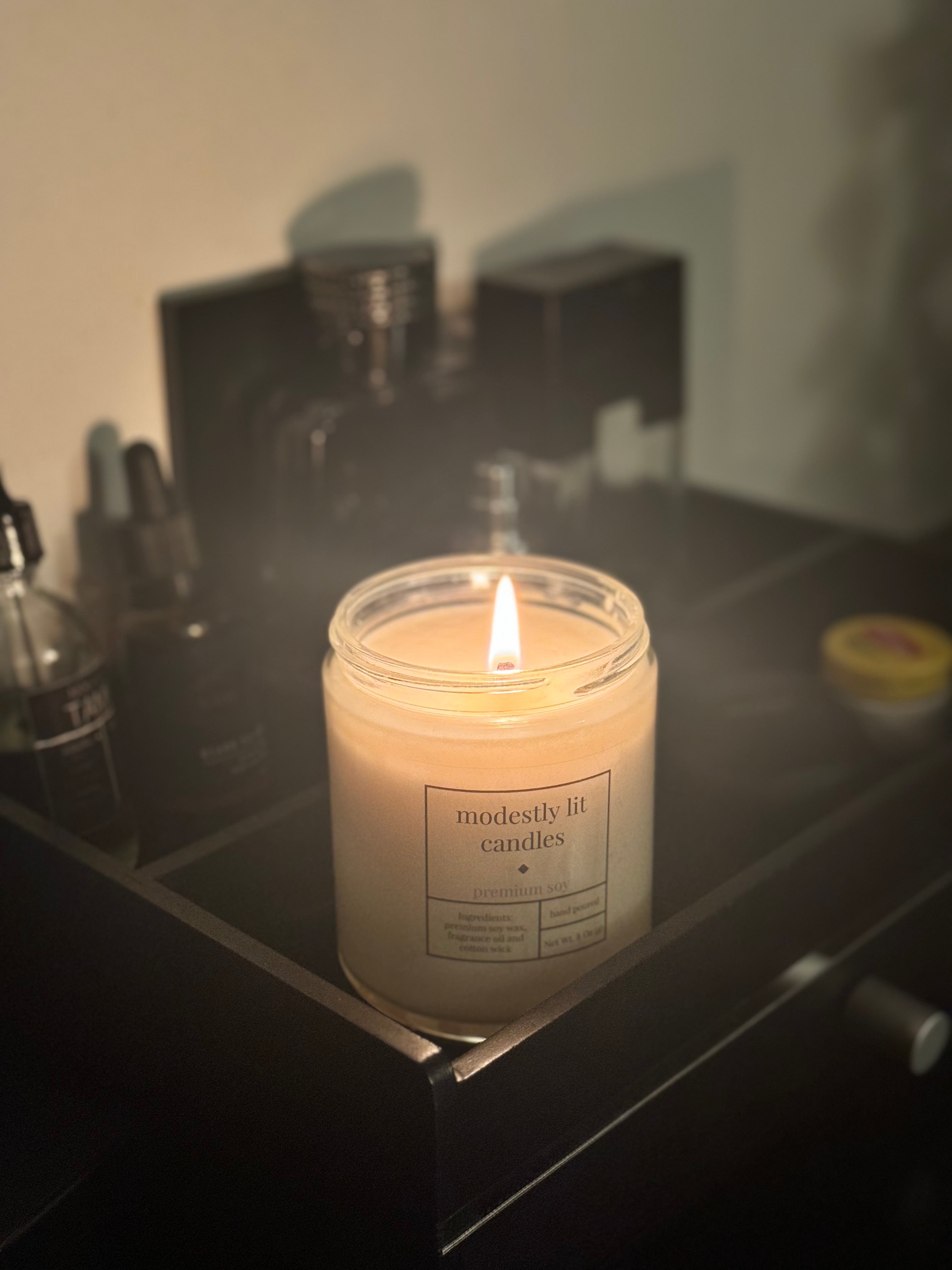 Man and Balsam 8oz Candle