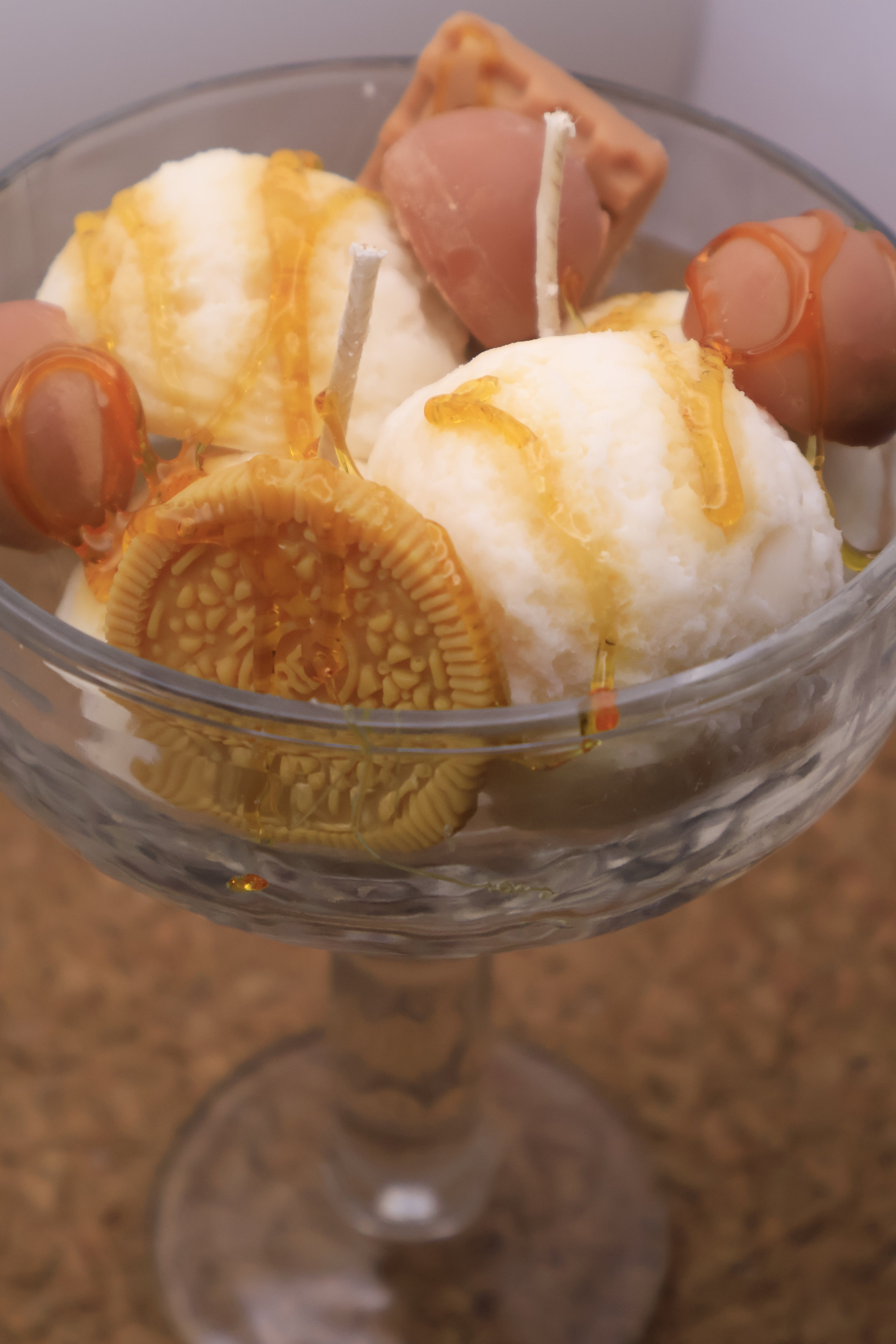 Vanilla Bean Ice Cream Sundae